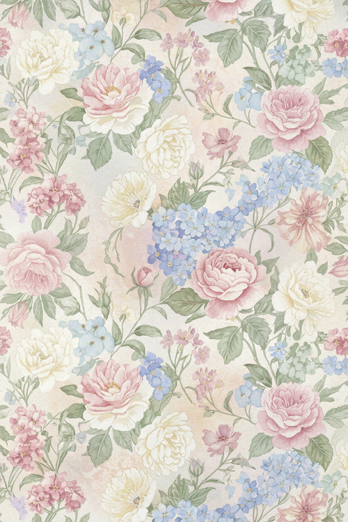 Digital Flower Wallpaper
